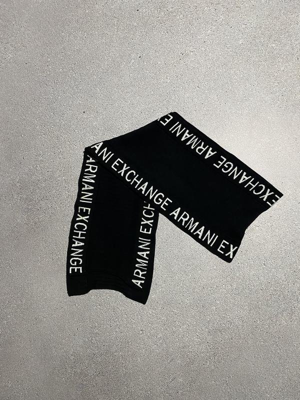 Унисекс Armani Exchange Шарф Чёрный