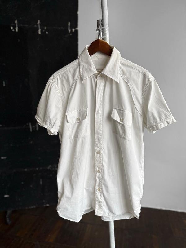 Uomo Diesel Camicia Bianca Cotone 40 /L / 48