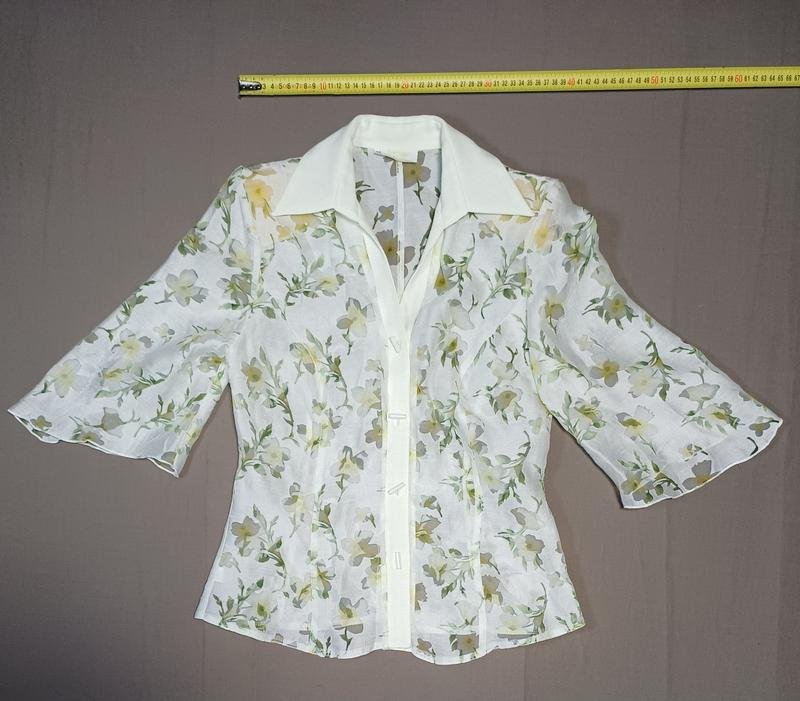 Женская Gina Bacconi Блуза Белая Полиэстер 36