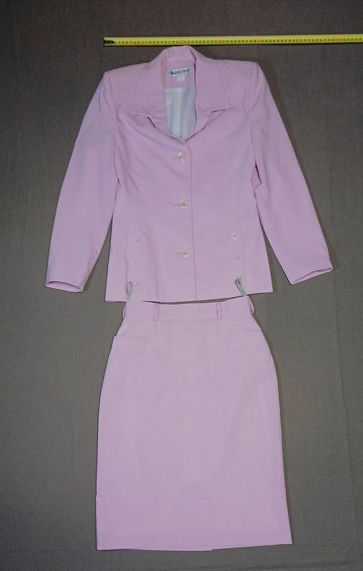 Женский Костюм Сиреневый Шерсть 34