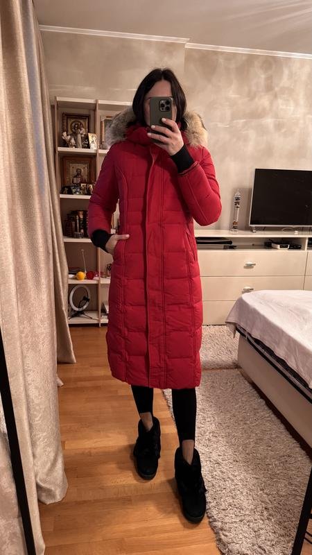 Donna Arctic Bay Canada Piumino Rosso 38 / M / 46