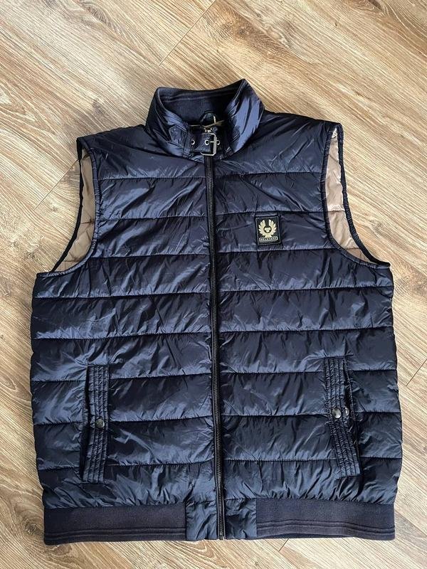 Мужская Belstaff Жилетка Чёрный 40 /L / 48