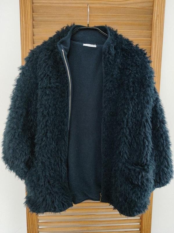 Women Etam Bomber Navy Polyester 36