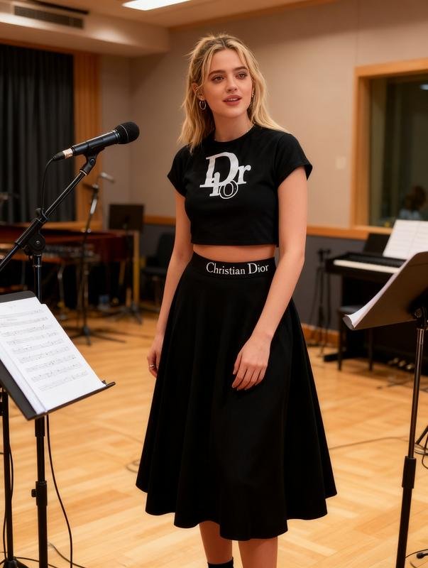 Женский Christian Dior Костюм Чёрный Хлопок S