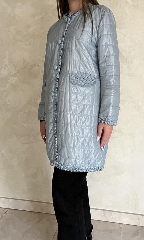 Femme Ermanno Scervino Manteau Bleu Polyester S