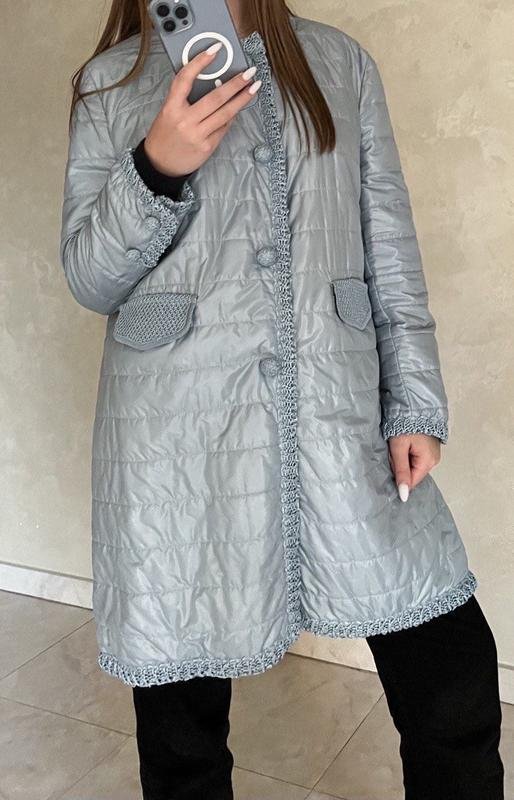 Femme Ermanno Scervino Manteau Bleu Polyester S