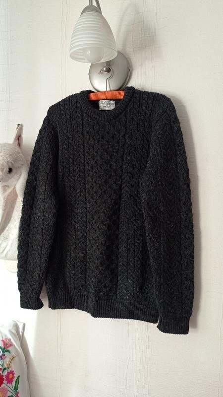 Women Paul James Sweater Grey Wool 38 / M / 46