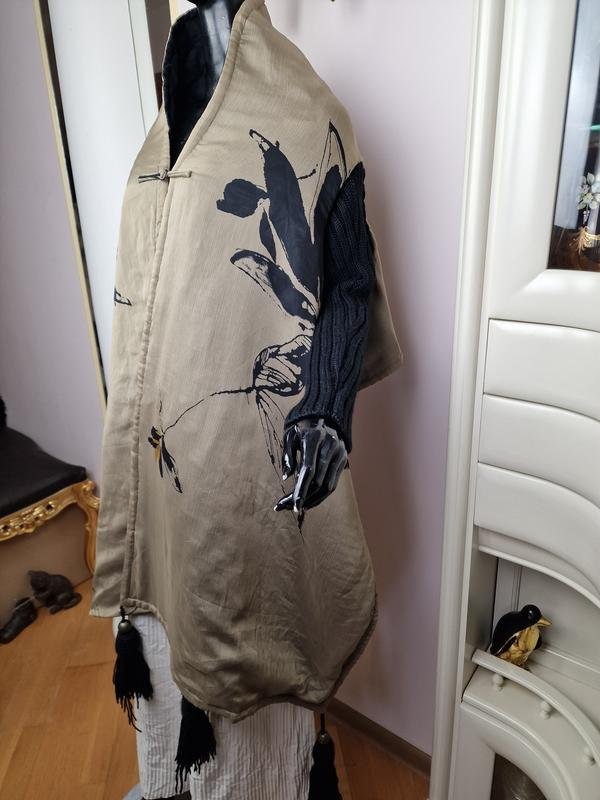 Женская Crazy in Life Накидка Чёрный Хлопок Один