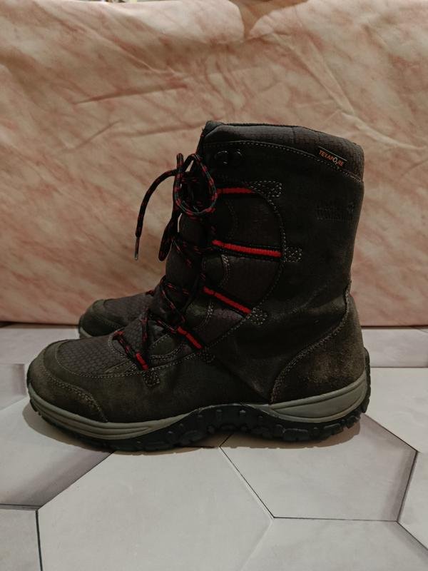 Femme Jack Wolfskin Bottes Gris Suède 42