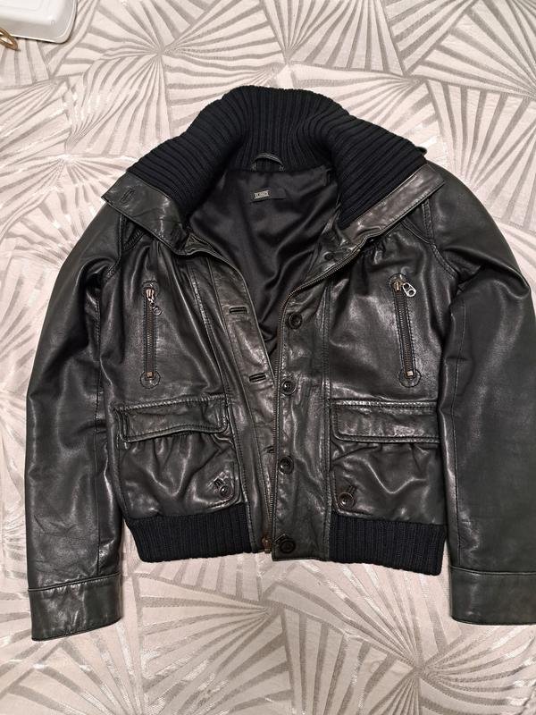 Женская Closed Куртка Чёрный Хлопок S