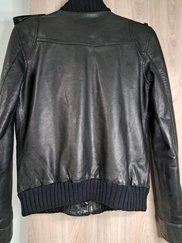 Women Closed Jacket Black Cotton S