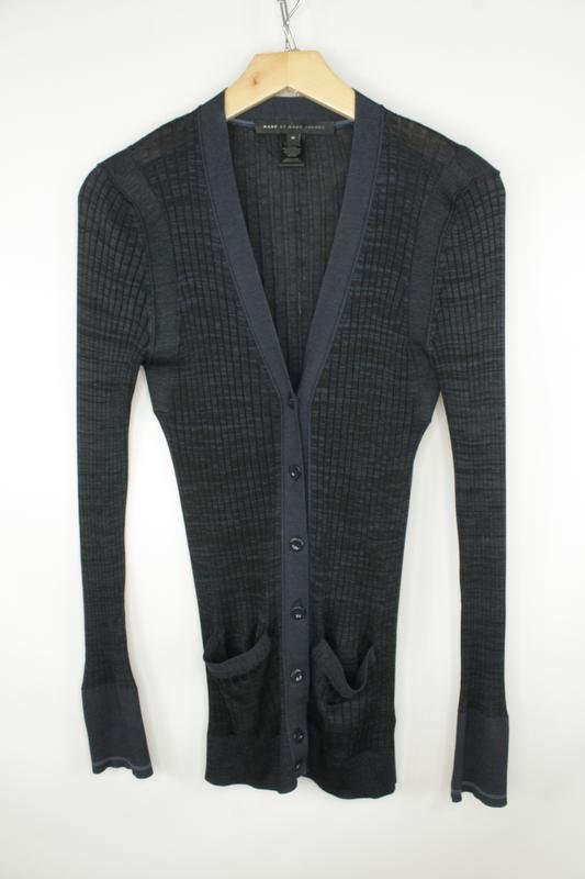 Femme Marc Jacobs Pull Bleu Marine Soie 38 / M /