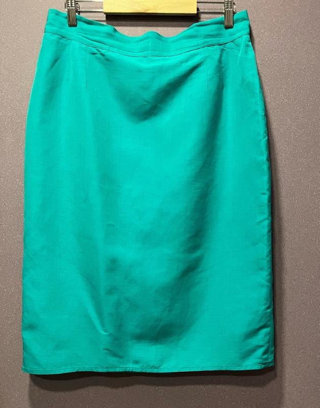 Donna Christian Dior Gonna Turchese Viscosa 40 / L