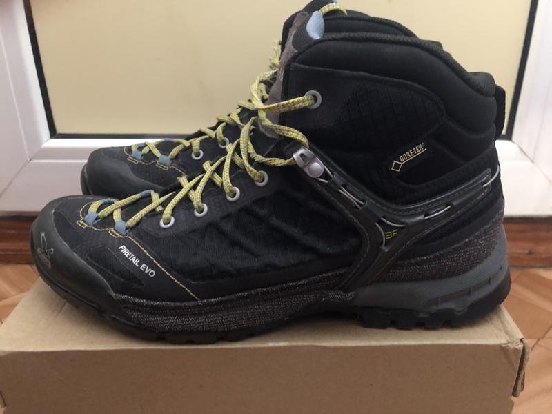 Женские Salewa Чоботи Синий Кожа 40.5