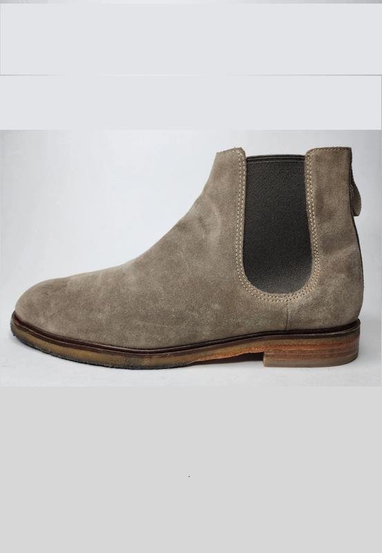 Uomo Clarks Stivali Marrone Suede 43