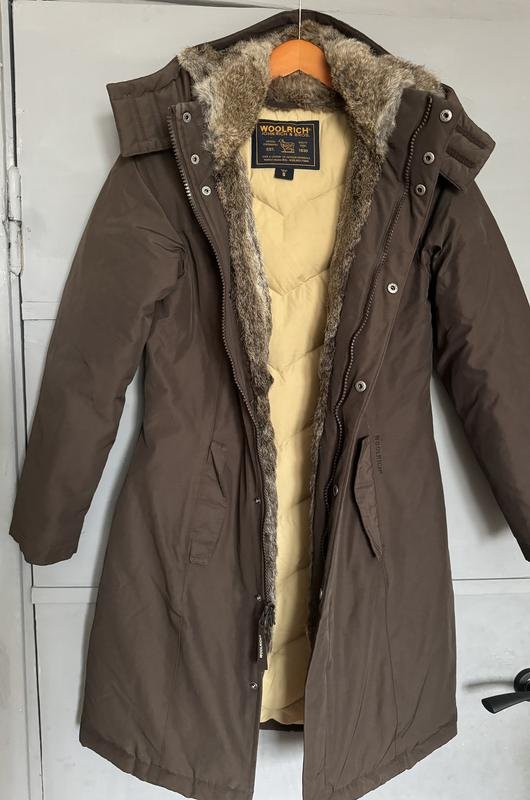 Women Woolrich Parka Khaki 36 / S / 44