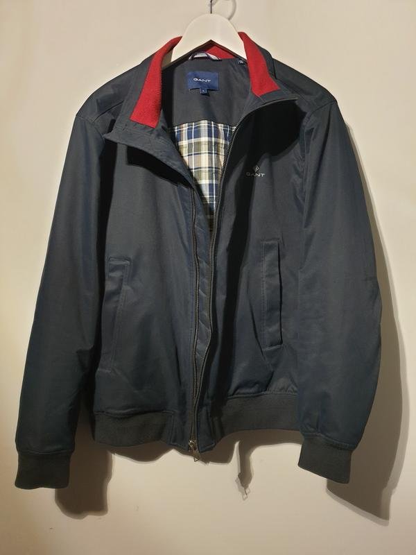 Uomo Gant Giacca Blu Navy Poliestere 40 /L / 48