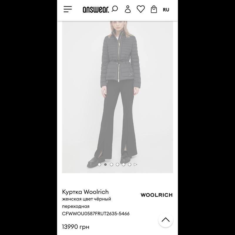 Women Woolrich Jacket Black 36 / S / 44