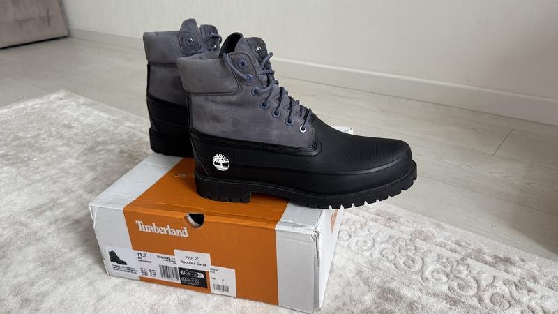 Herren Timberland Stiefel Schwarz 45