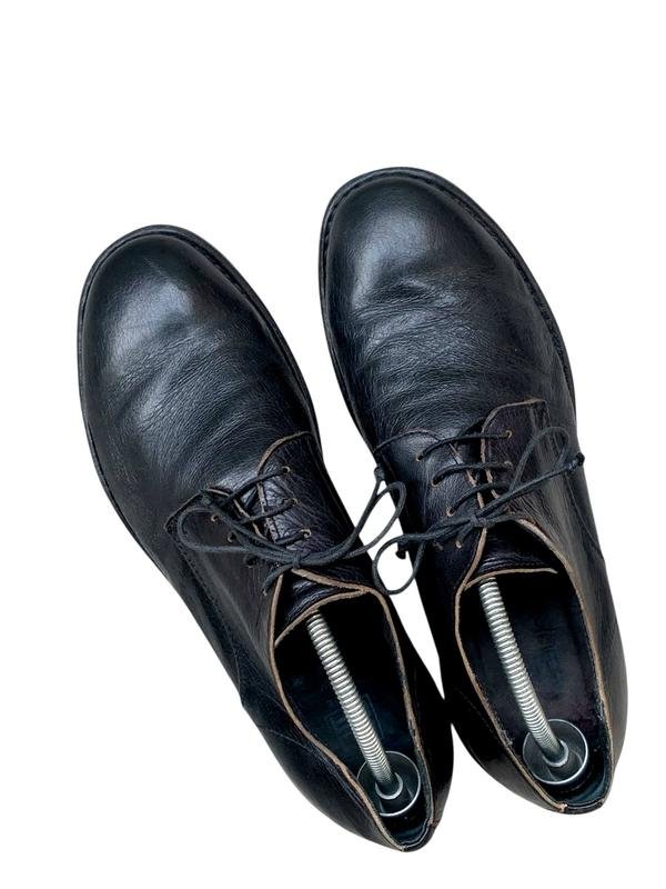 Men Moma Heels Black Leather 42