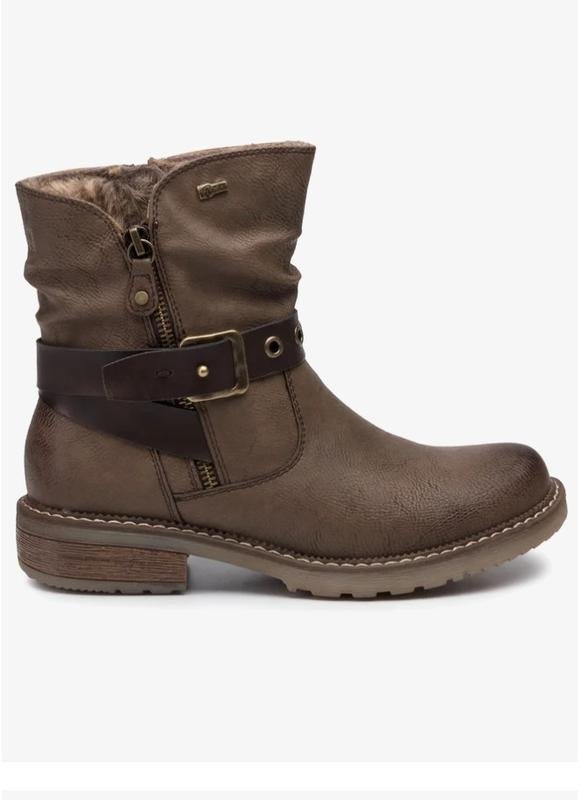 Damen Go Soft Stiefel Braun Synthetik 38