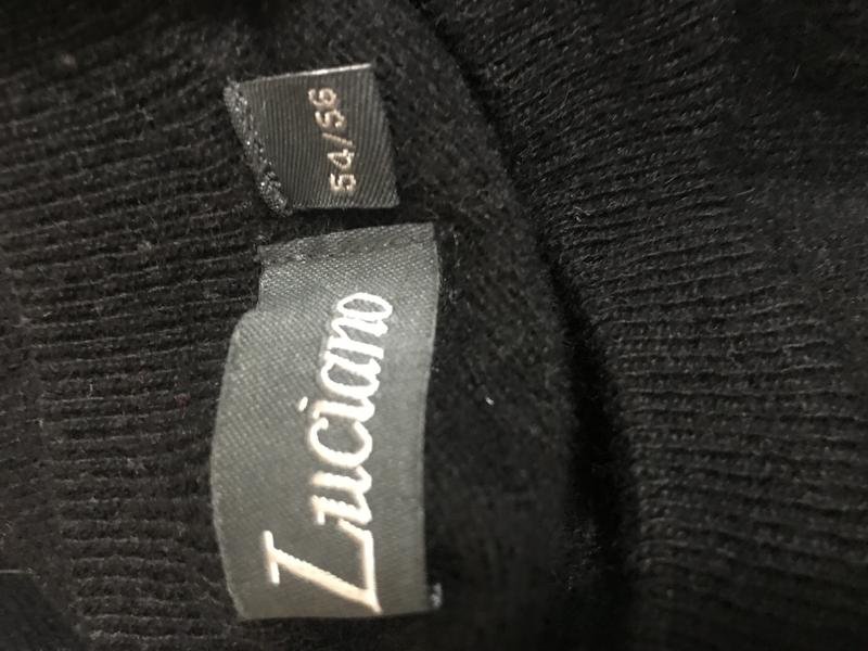 Femme Pull Noir Laine 52 / 5XL  / 60