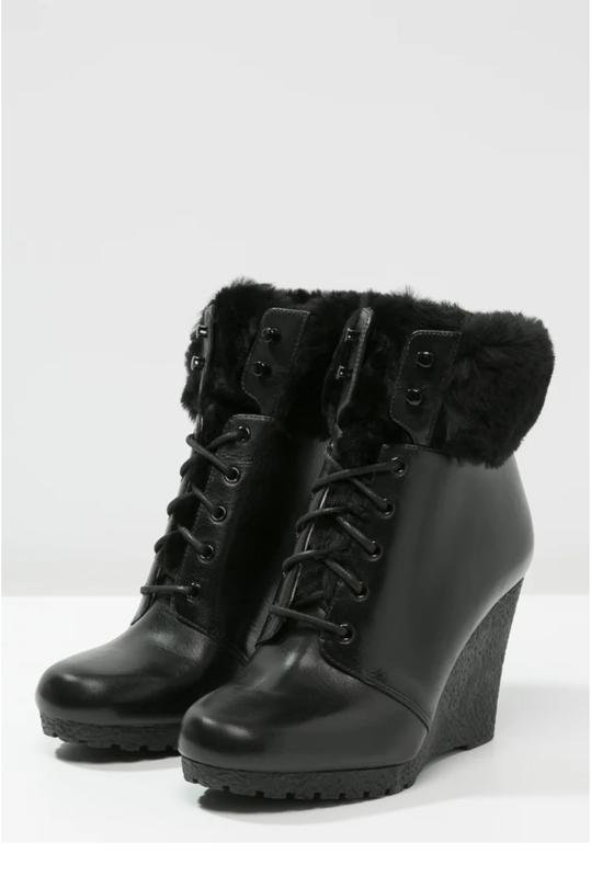 Женские Michael Kors Ботинки Чёрные Кожа 38