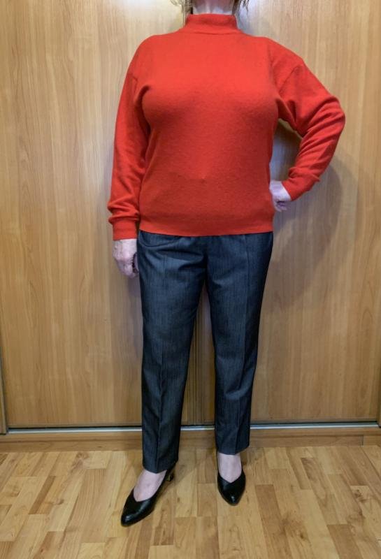 Женский Stefano Benuto Свитер Красный Шерсть 40 /