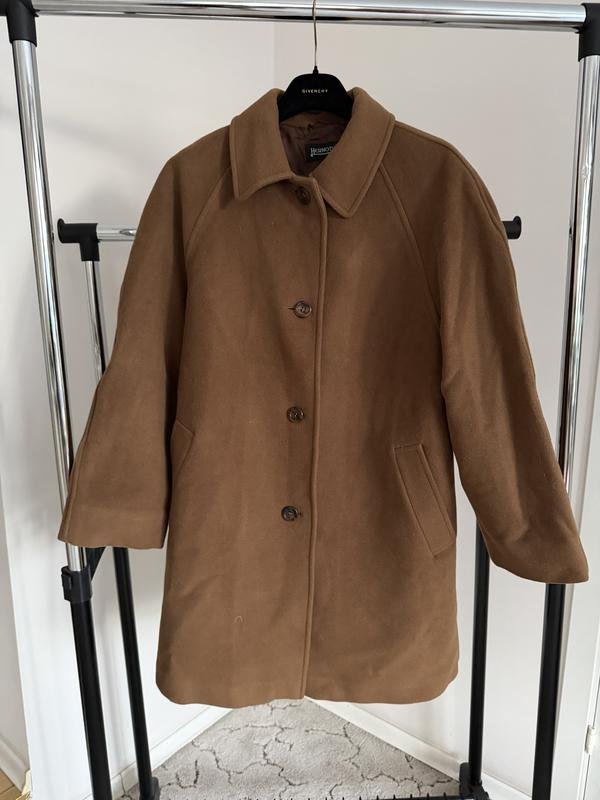 Damen Herno Mantel Braun Kaschmir M