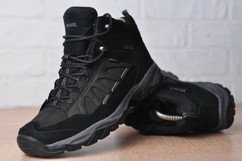 Женские Meindl Ботинки Чёрный Кожа 39