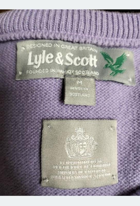 Женский Lyle & Scott Джемпер Сиреневый 38 / M / 46