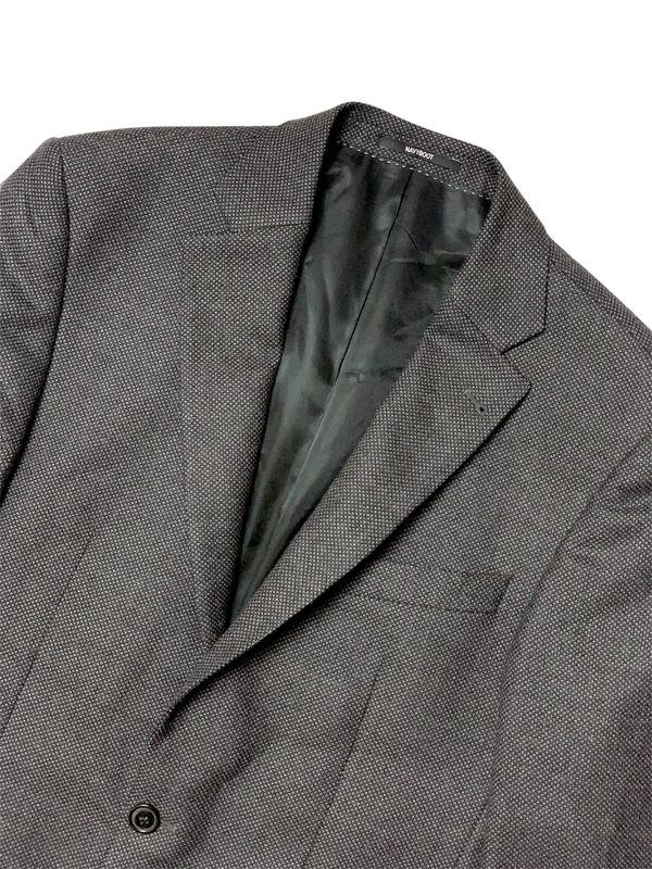 Homme Navyboot Blazer Gris Laine 40 /L / 48