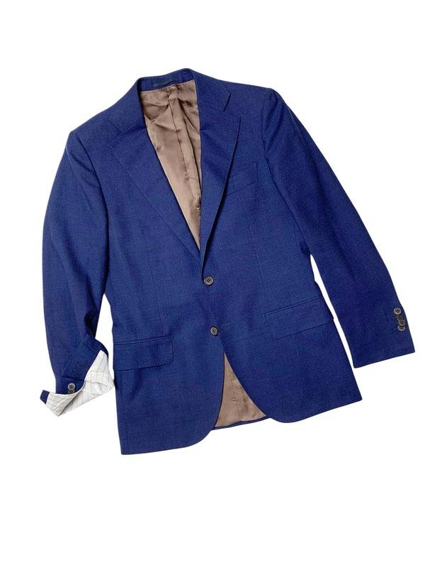 Homme Suitsupply Blazer Bleu Marine Laine 38 / M /