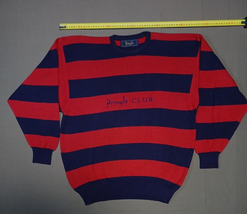 Men Pringle of Scotland Sweater Red Cotton 38 / M