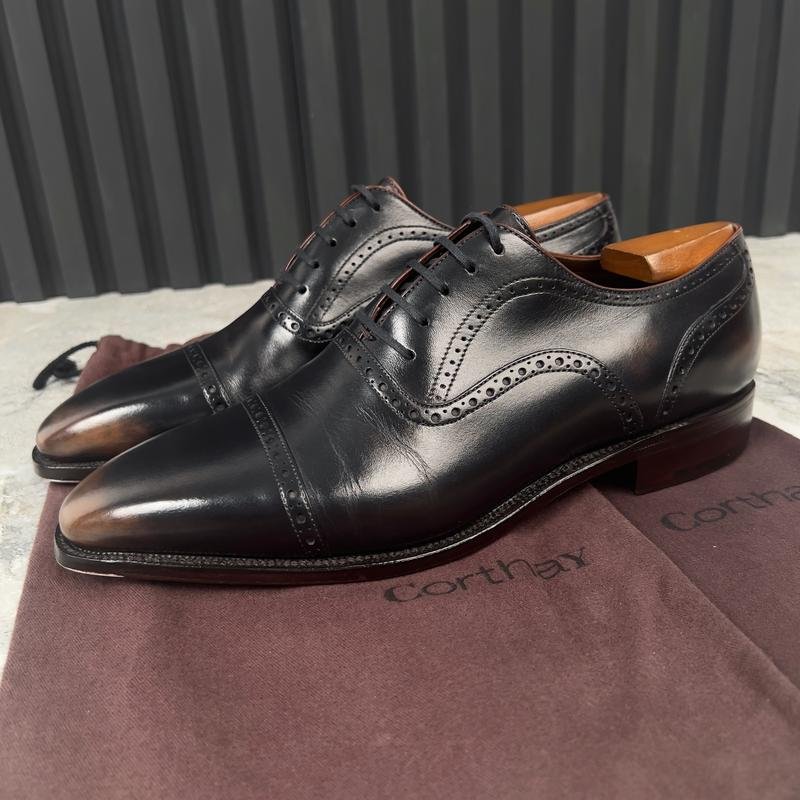 Мужские Corthay Туфли Коричневый Кожа 41.5