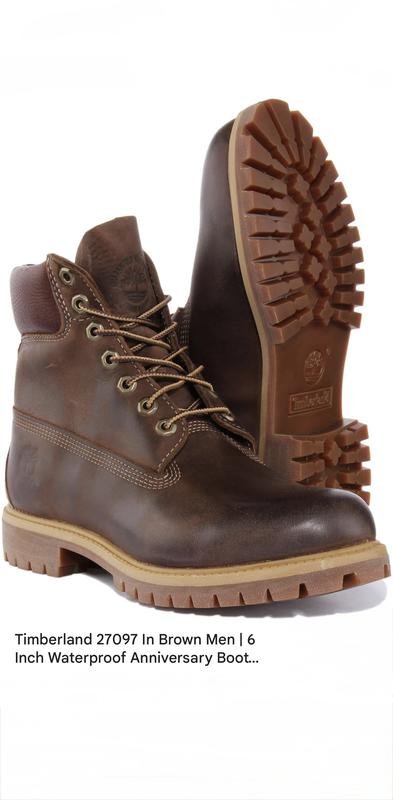 Мужские Timberland Ботинки Коричневый Кожа 42.5