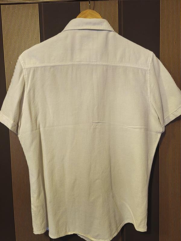 Homme Daniel Hechter Chemise Blanche Coton 36 / S