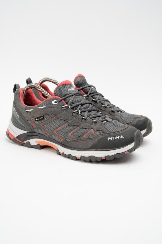 Женские Meindl Ботинки Серые Замша 40.5
