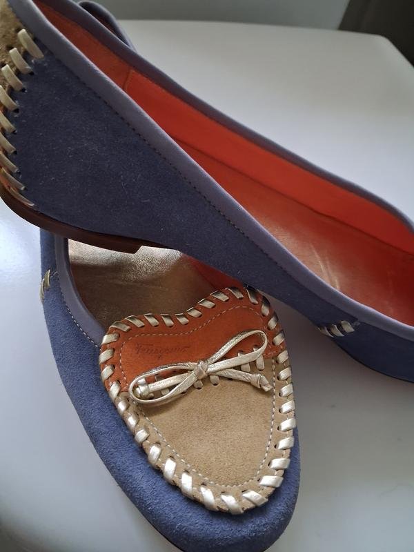 Женские Salvatore Ferragamo Балетки Разноцветный