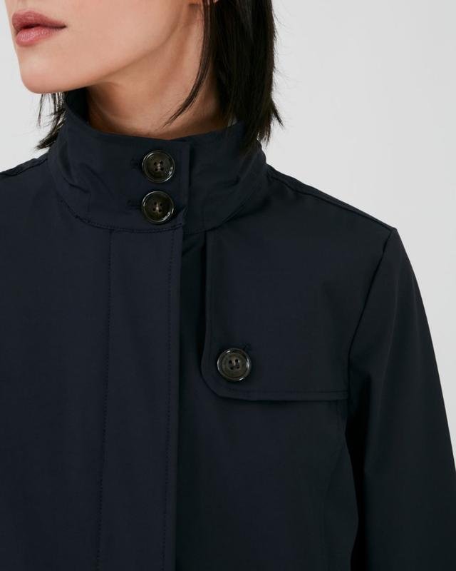 Women Woolrich Trench Coat Navy 42 / XL / 50