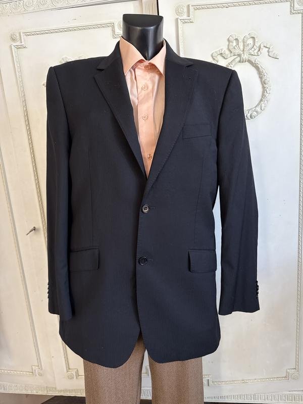 Мужской Balmain Пиджак Чёрный 38 / M / 46