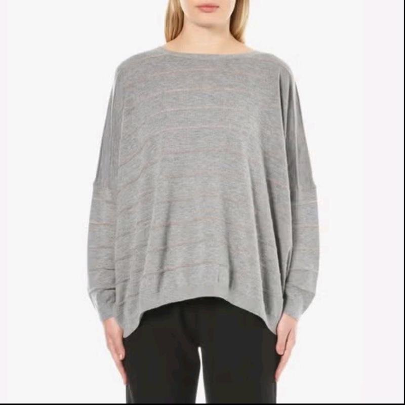 Женский BOSS Orange Свитер Серый Альпака 36