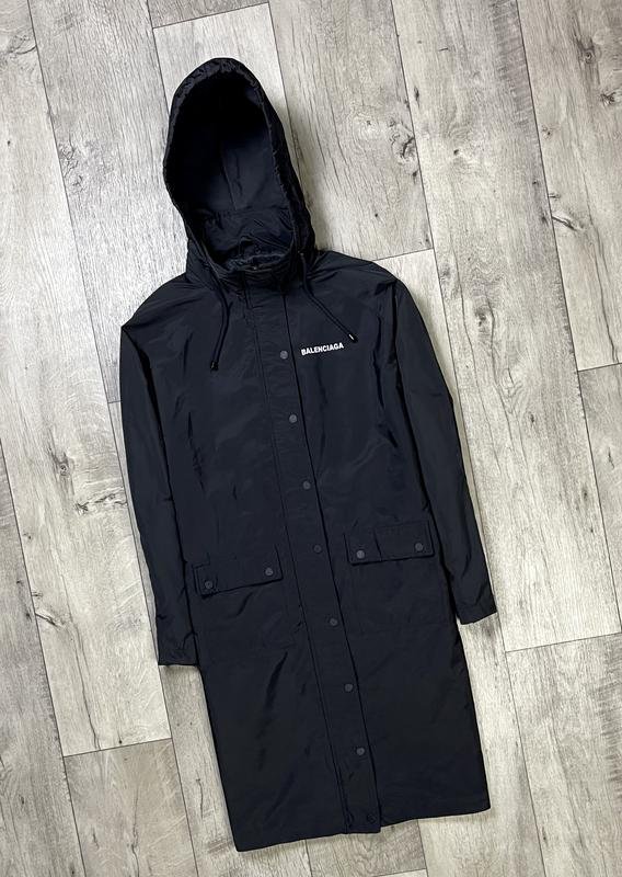 Мужской Balenciaga Ветровка Чёрный 40 /L / 48
