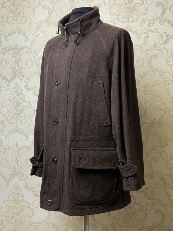 Men Burberry Coat Brown