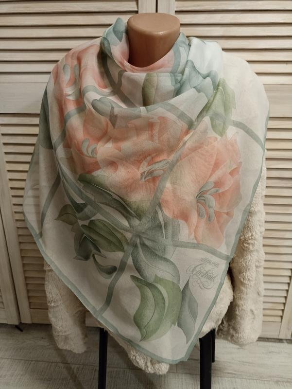 Women Cacharel Scarf Pink Artificial Silk