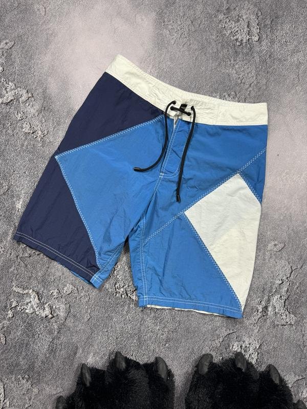 Herren Burberry Shorts Marineblau Nylon 31 / M /