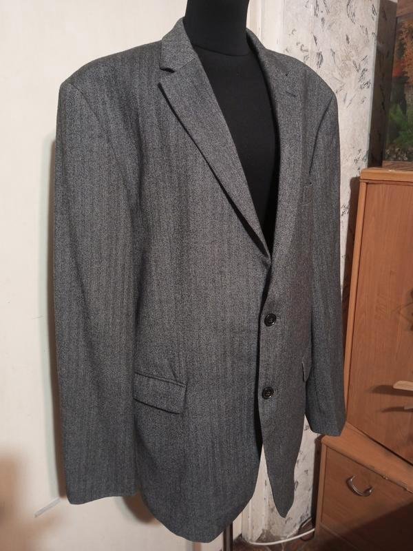 Men Benvenuto Blazer Grey Angora 42 / XL / 50