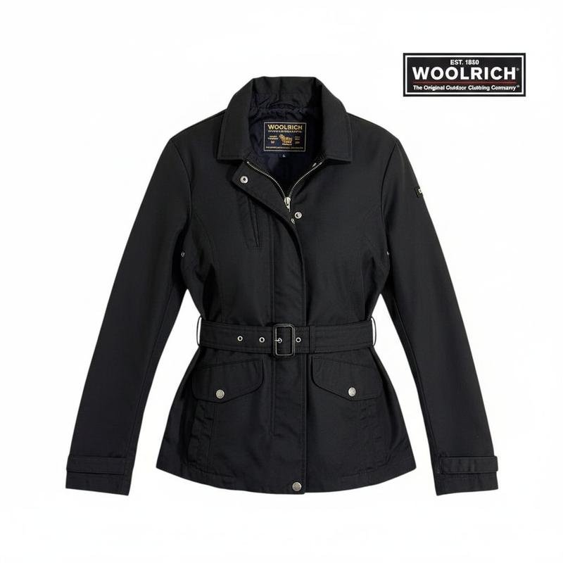 Women Woolrich Jacket Black Nylon 38 / M / 46