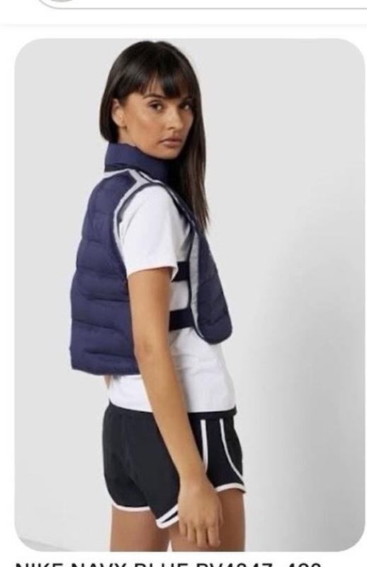 Damen Nike Aeroloft City Ready Weste Marineblau 38