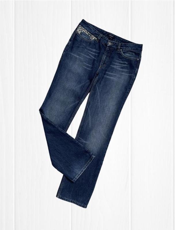 Herren Burberry Jeans Marineblau Baumwolle 30 / S